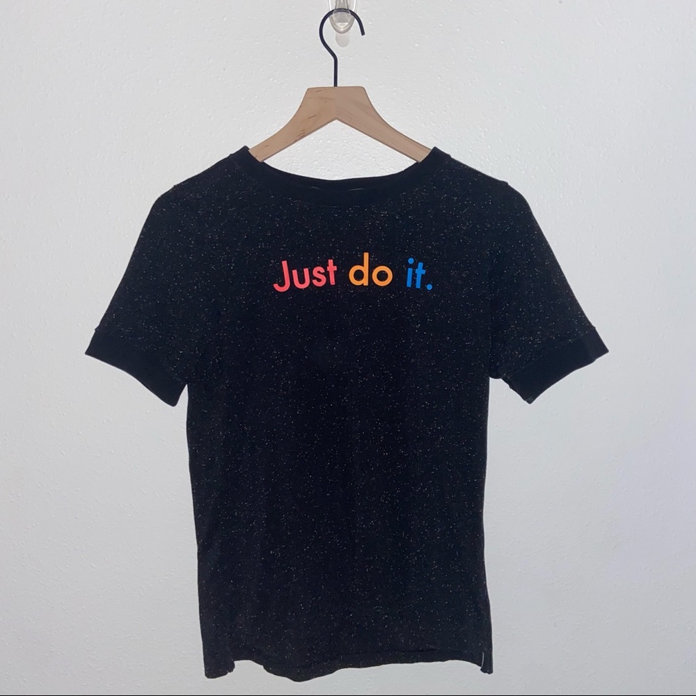 nike black ringer tee